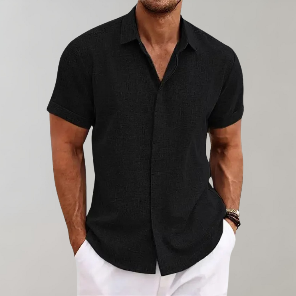 Heren Kort Hemd | Casual Zomerstijl