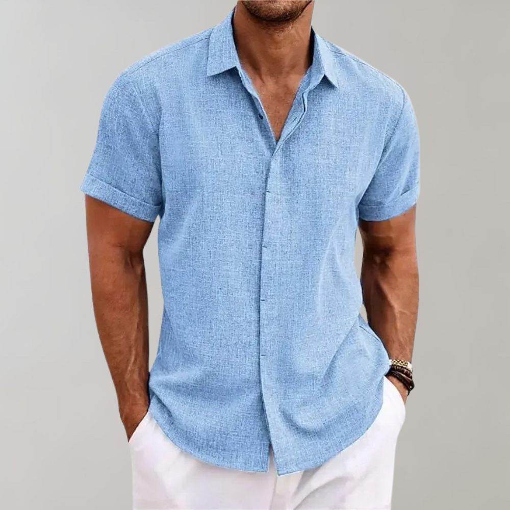Heren Kort Hemd | Casual Zomerstijl
