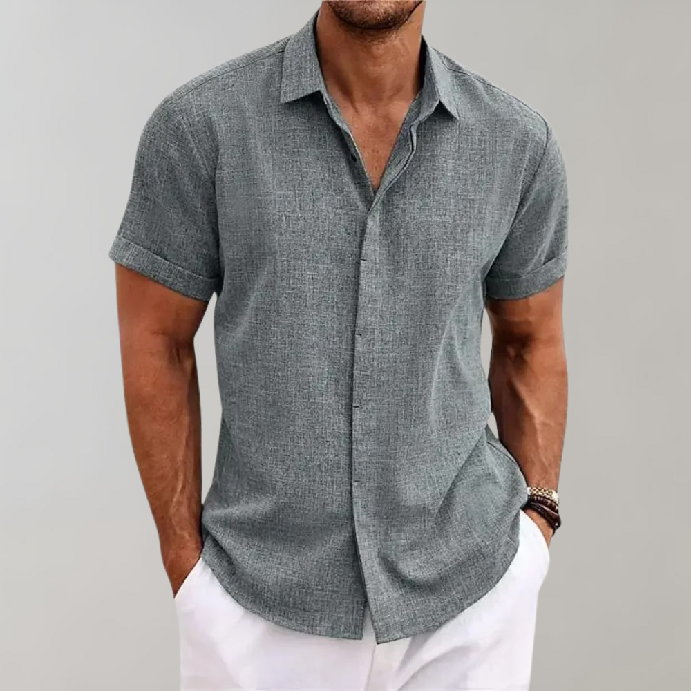 Heren Kort Hemd | Casual Zomerstijl