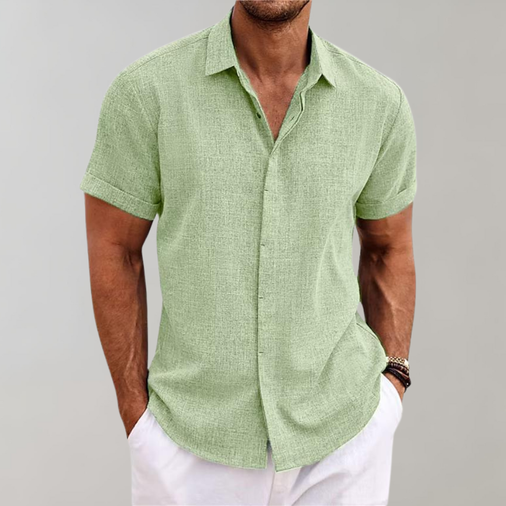 Heren Kort Hemd | Casual Zomerstijl