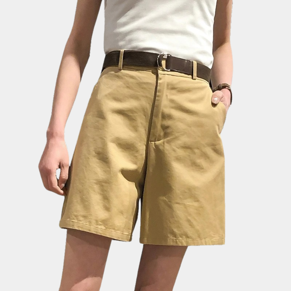 Dames Zomer Shorts | Hoog, Met Riem, Hoogwaardig materiaal
