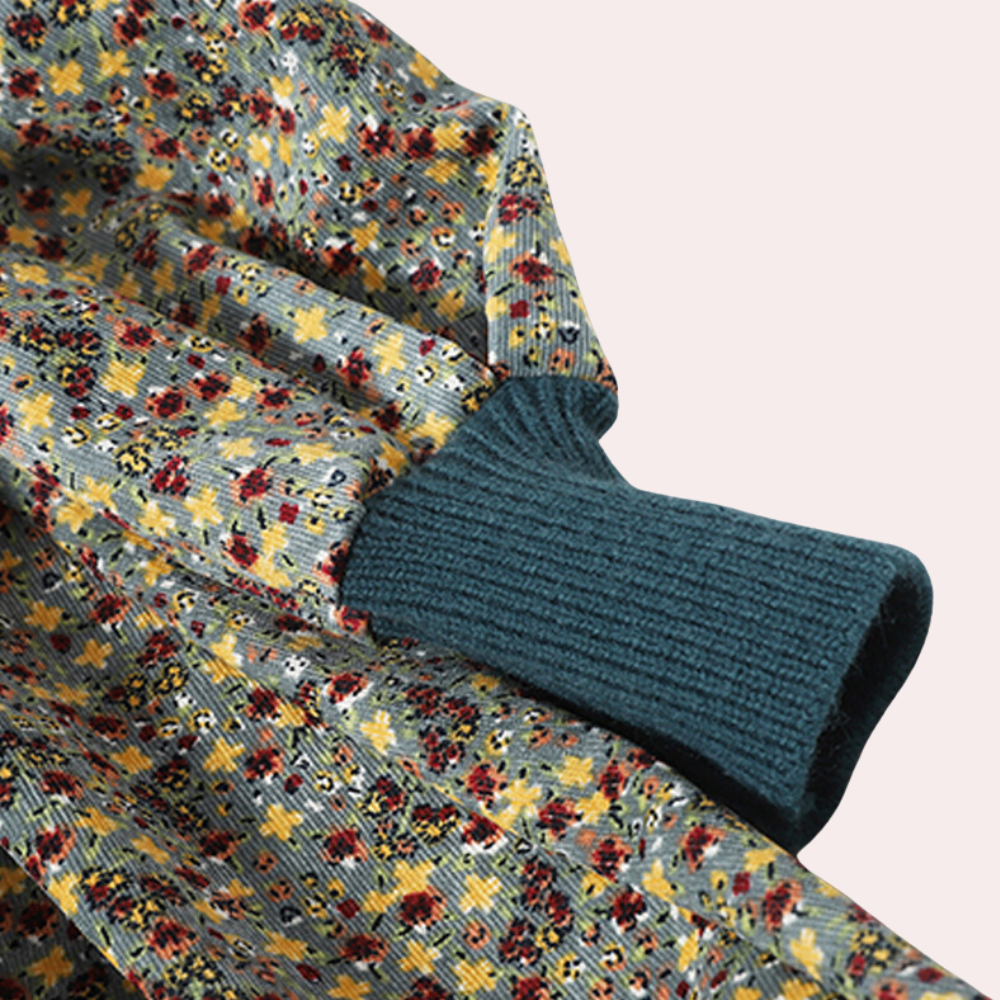 Dames Herfst Jurk | Gebreid, Vintage