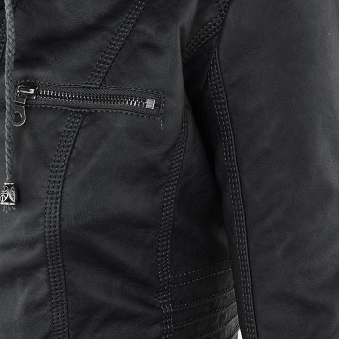Dames Winter Jack | Kort, Imitatieleer