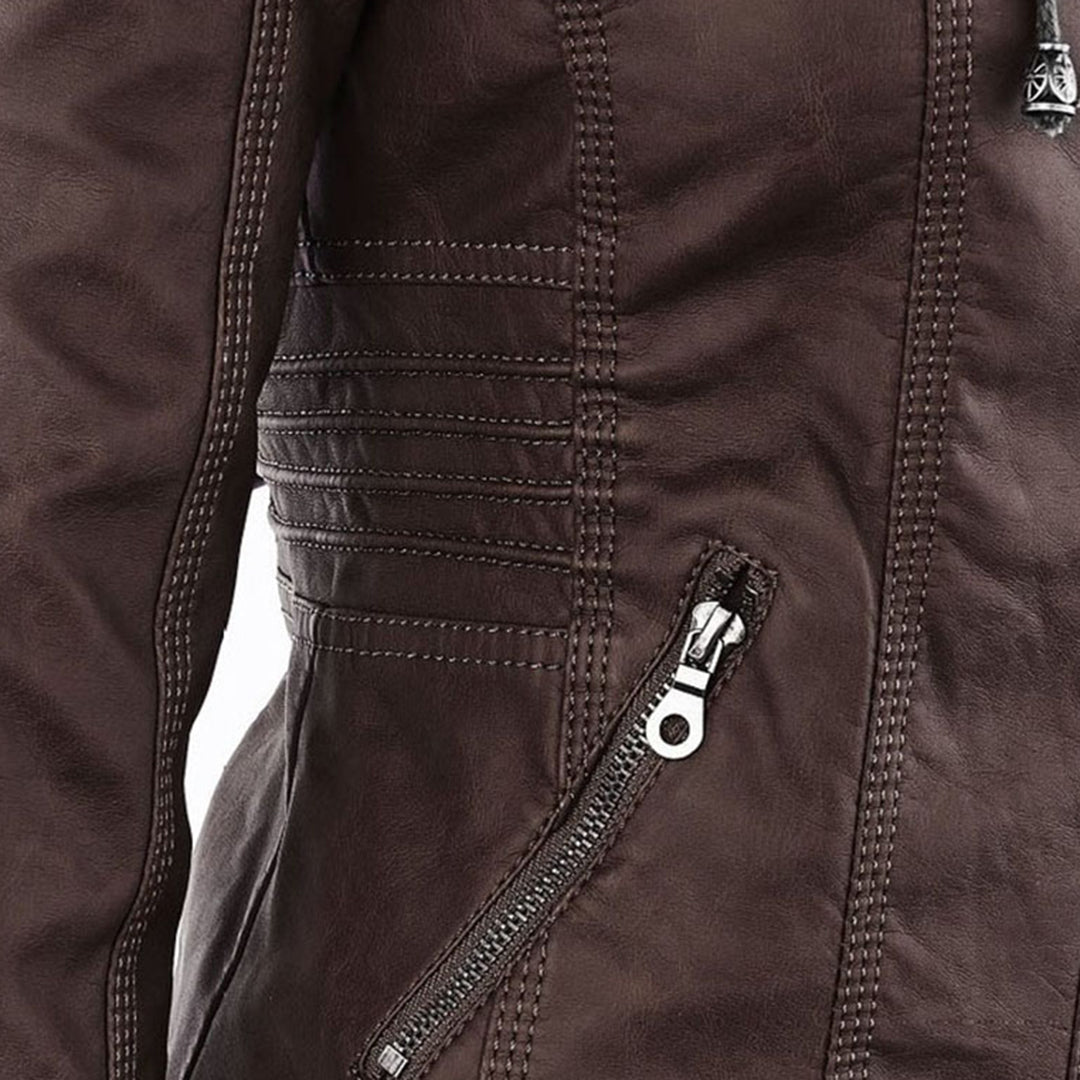 Dames Winter Jack | Kort, Imitatieleer