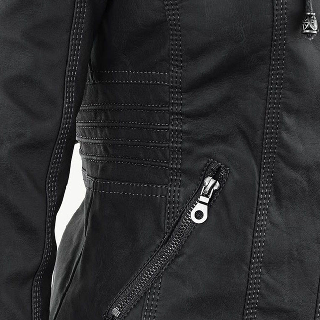 Dames Winter Jack | Kort, Imitatieleer