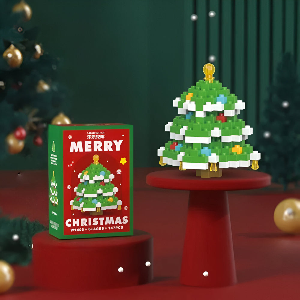 Bouwstenen Kerstfiguren Set voor Kinderen en Gezin Decoratie