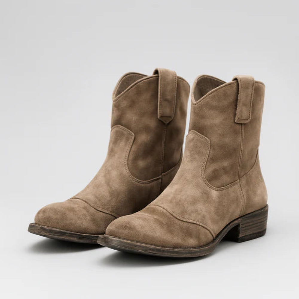 Dames Western Enkellaarzen - Slouchy Spitse Teen