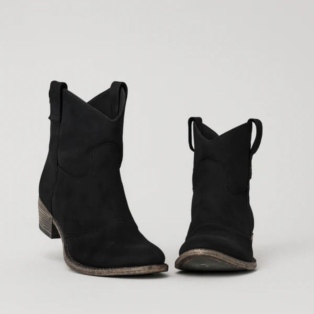 Dames Western Enkellaarzen - Slouchy Spitse Teen