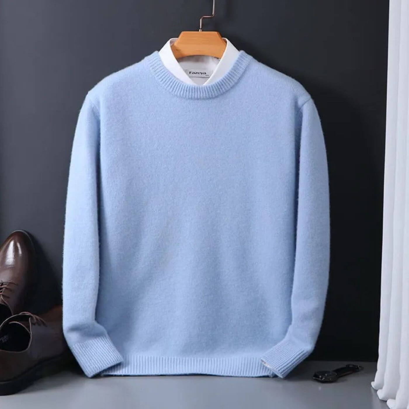 David | Heren sweatshirt trui ultrasoft | warm, fleece