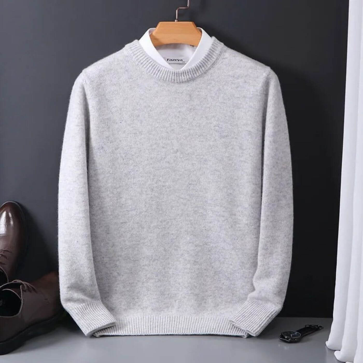 David | Heren sweatshirt trui ultrasoft | warm, fleece