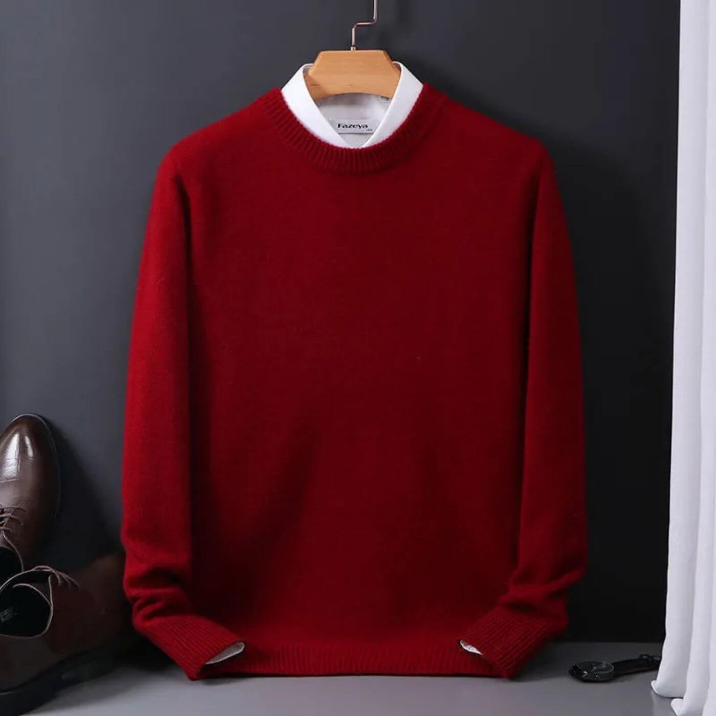 David | Heren sweatshirt trui ultrasoft | warm, fleece