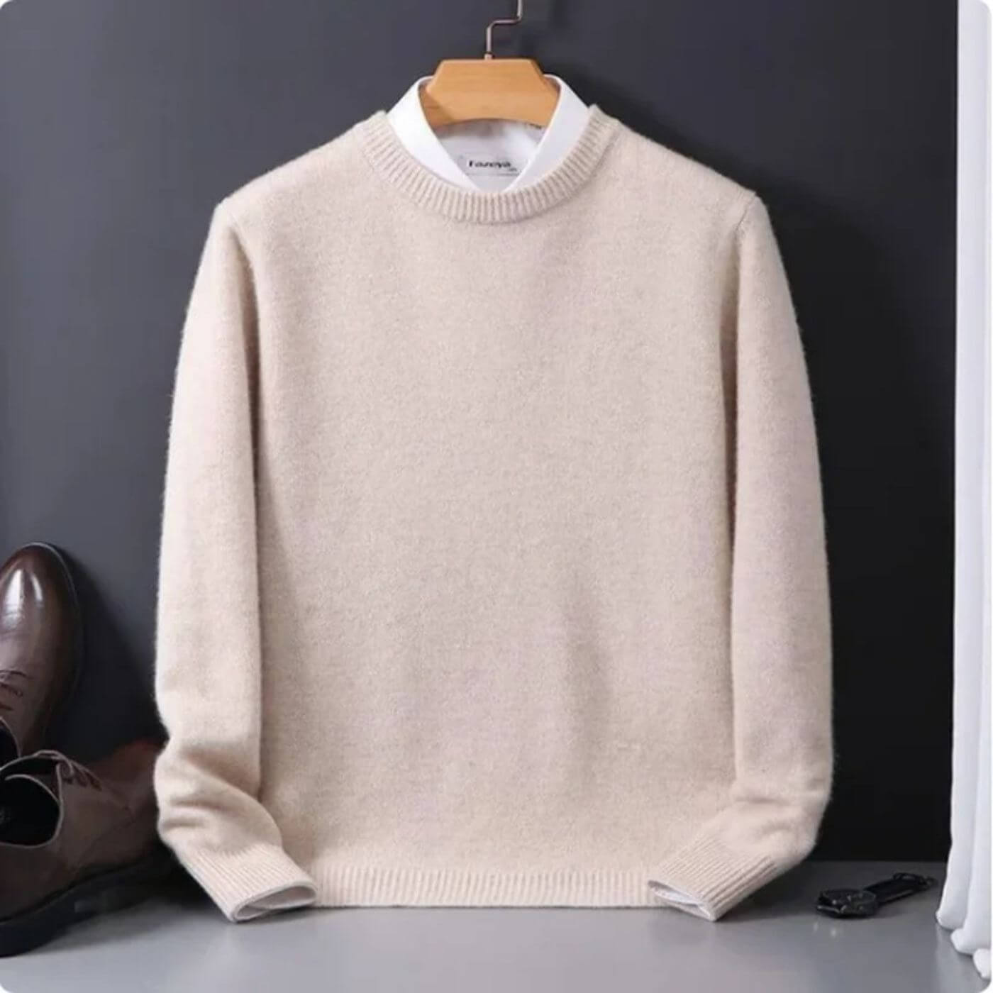 David | Heren sweatshirt trui ultrasoft | warm, fleece