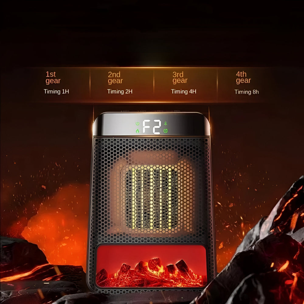 Elektrische Kachel met Vlam Effect Energiezuinige Keramische Verwarming