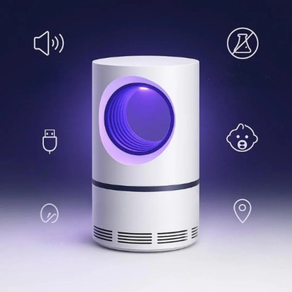 Elektrische Muggenlamp met UV Licht Stil en Chemievrij Insectenvanger