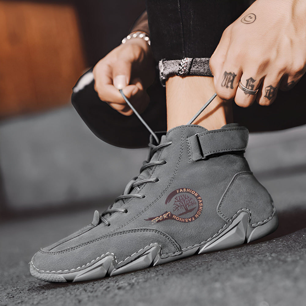 Heren Casual Hoge Sneakers – Comfortabel Sportief