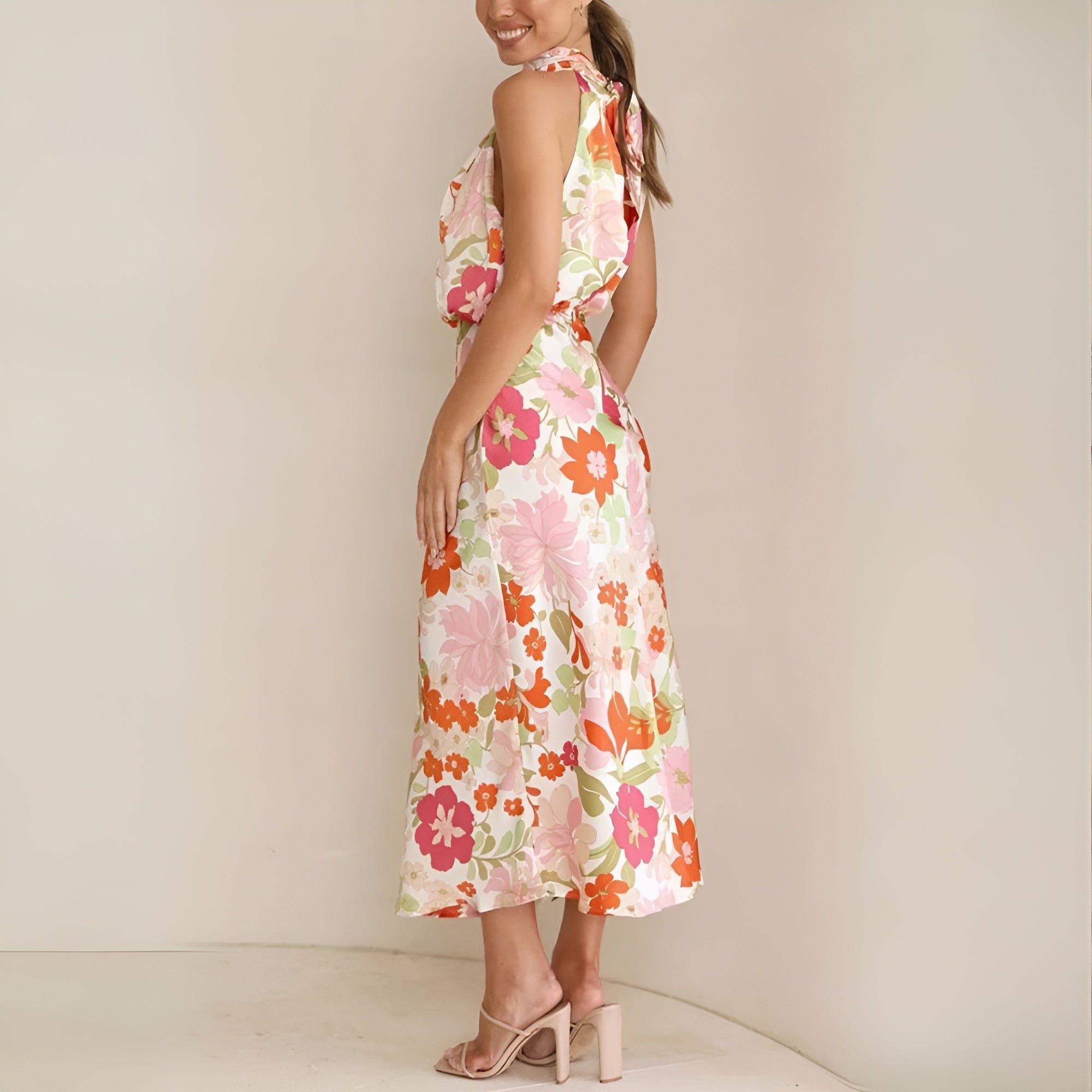 Dames Gala zomerjurk | Midi
