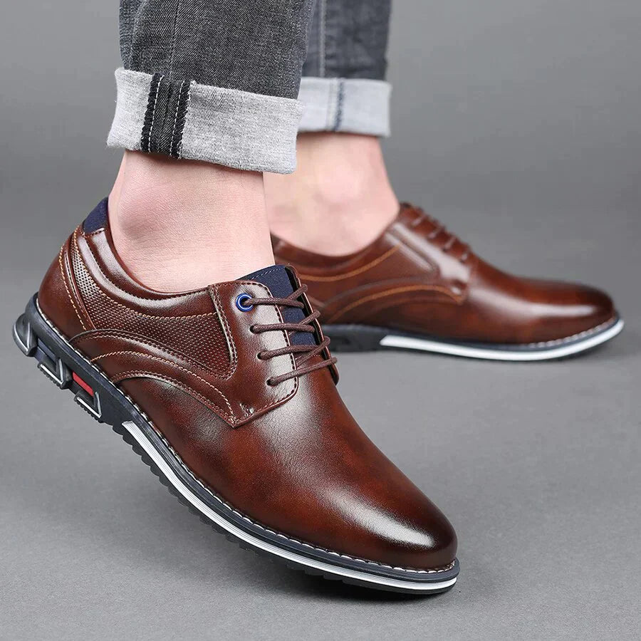 Comfortabele leren schoenen voor orthopedische ondersteuning | Luxe en stijlvol