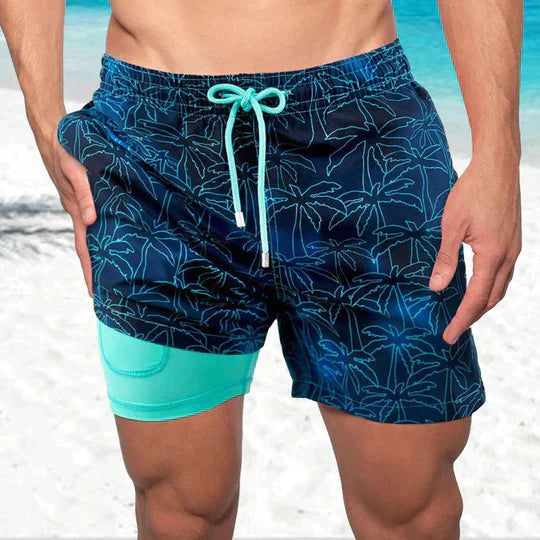 Heren Zomer Zwemshort | Kort, Met Binnenzak