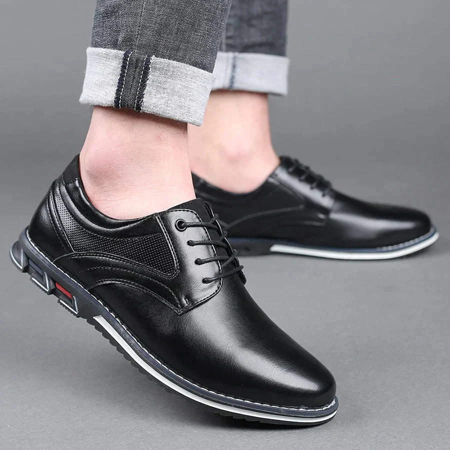 Comfortabele leren schoenen voor orthopedische ondersteuning | Luxe en stijlvol