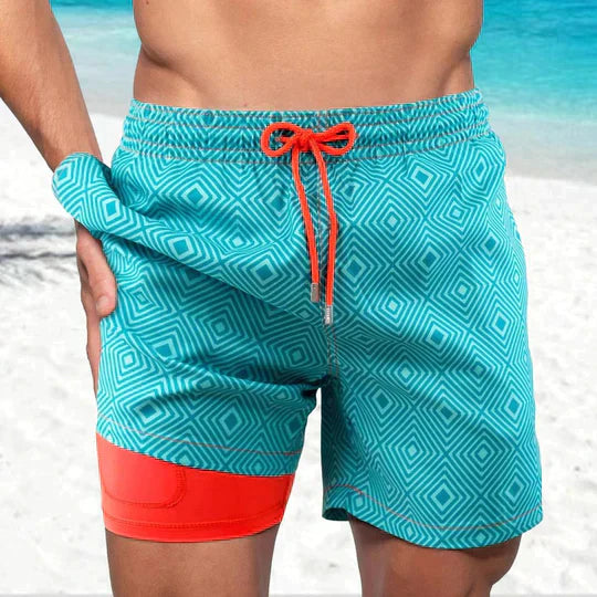 Heren Zomer Zwemshort | Kort, Met Binnenzak
