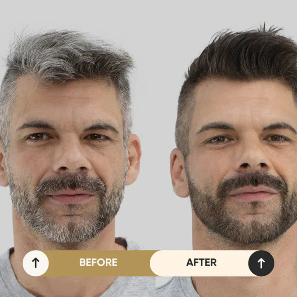 Haarkleur Shampoo Ammoniavrij Snelle Grijsdekking Behandeling