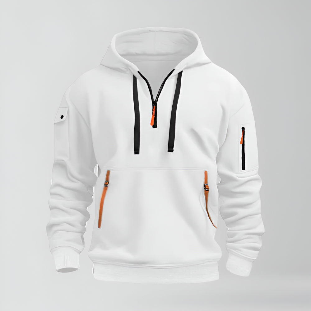 Heren Winter Hoodie Lange Mouw – Fleece Oversized Trui