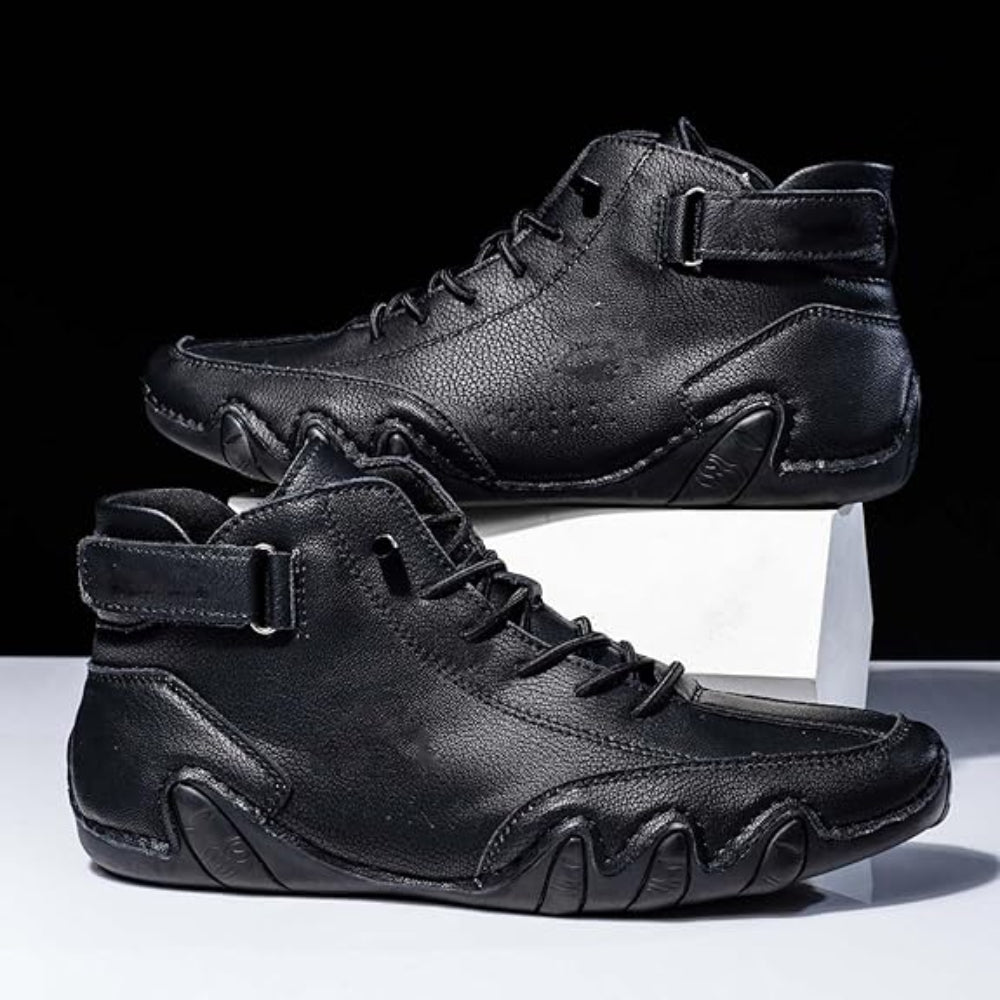 Heren Artistiek Design Enkellaarzen - Uniek Golf Veters