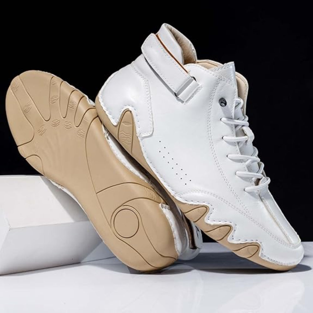 Heren Artistiek Design Enkellaarzen - Uniek Golf Veters