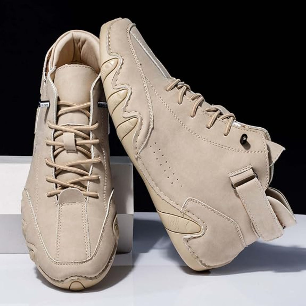 Heren Artistiek Design Enkellaarzen - Uniek Golf Veters