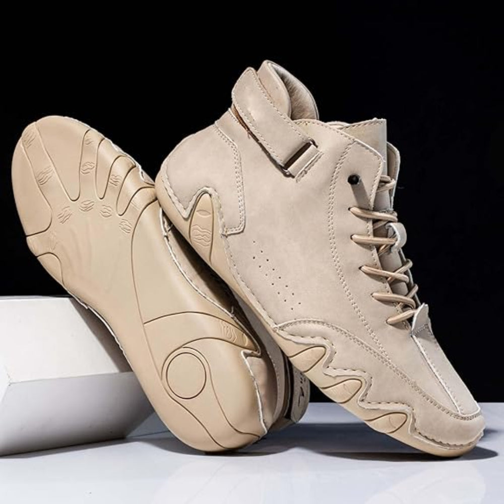 Heren Artistiek Design Enkellaarzen - Uniek Golf Veters