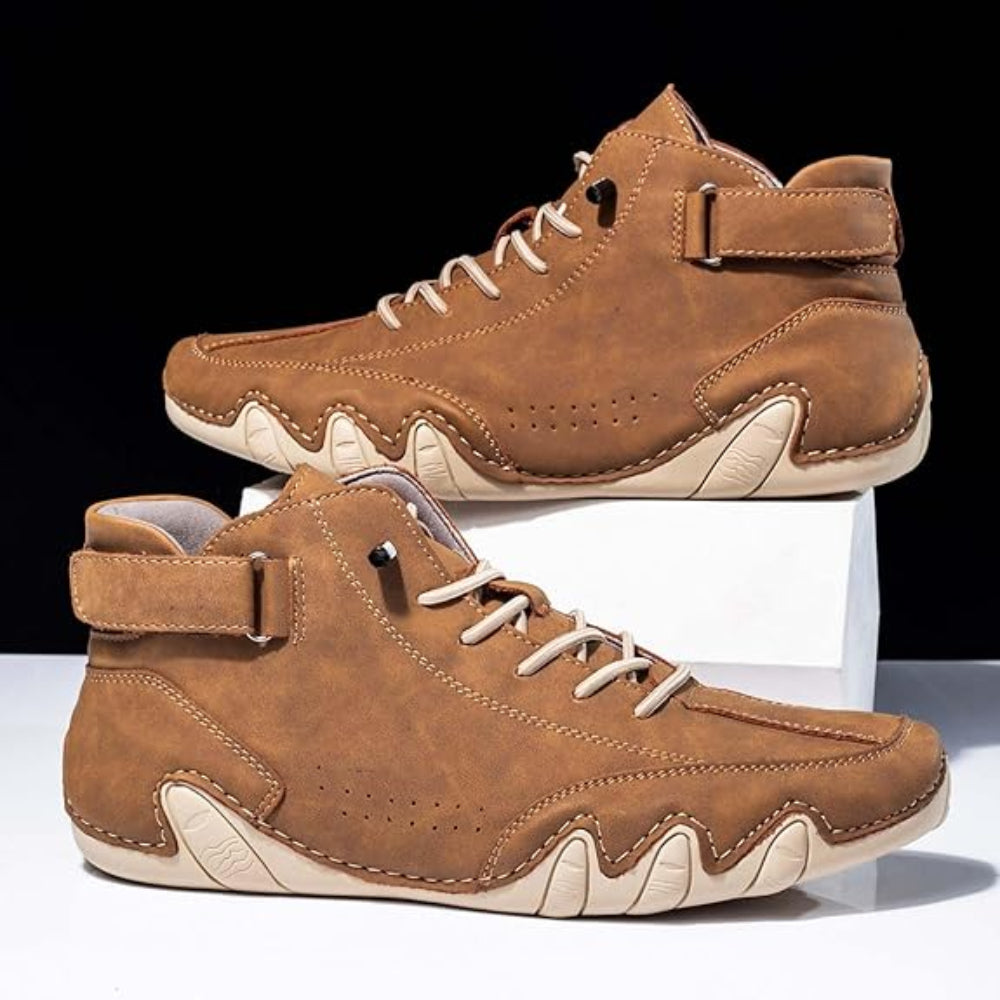 Heren Artistiek Design Enkellaarzen - Uniek Golf Veters