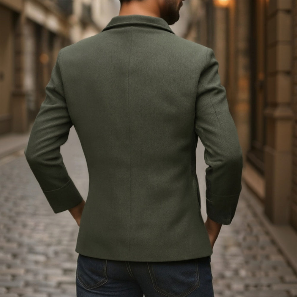 Heren Wollen Winter Overjas Mantel – Lang Peacoat