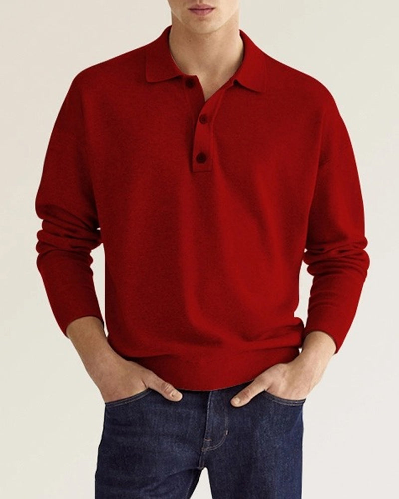Heren Pullover Polohemd | Verfijnde Stijl