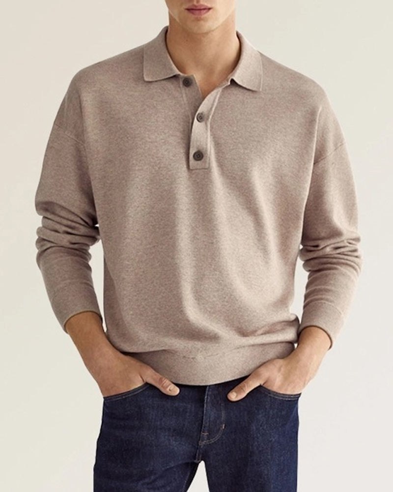 Heren Pullover Polohemd | Verfijnde Stijl