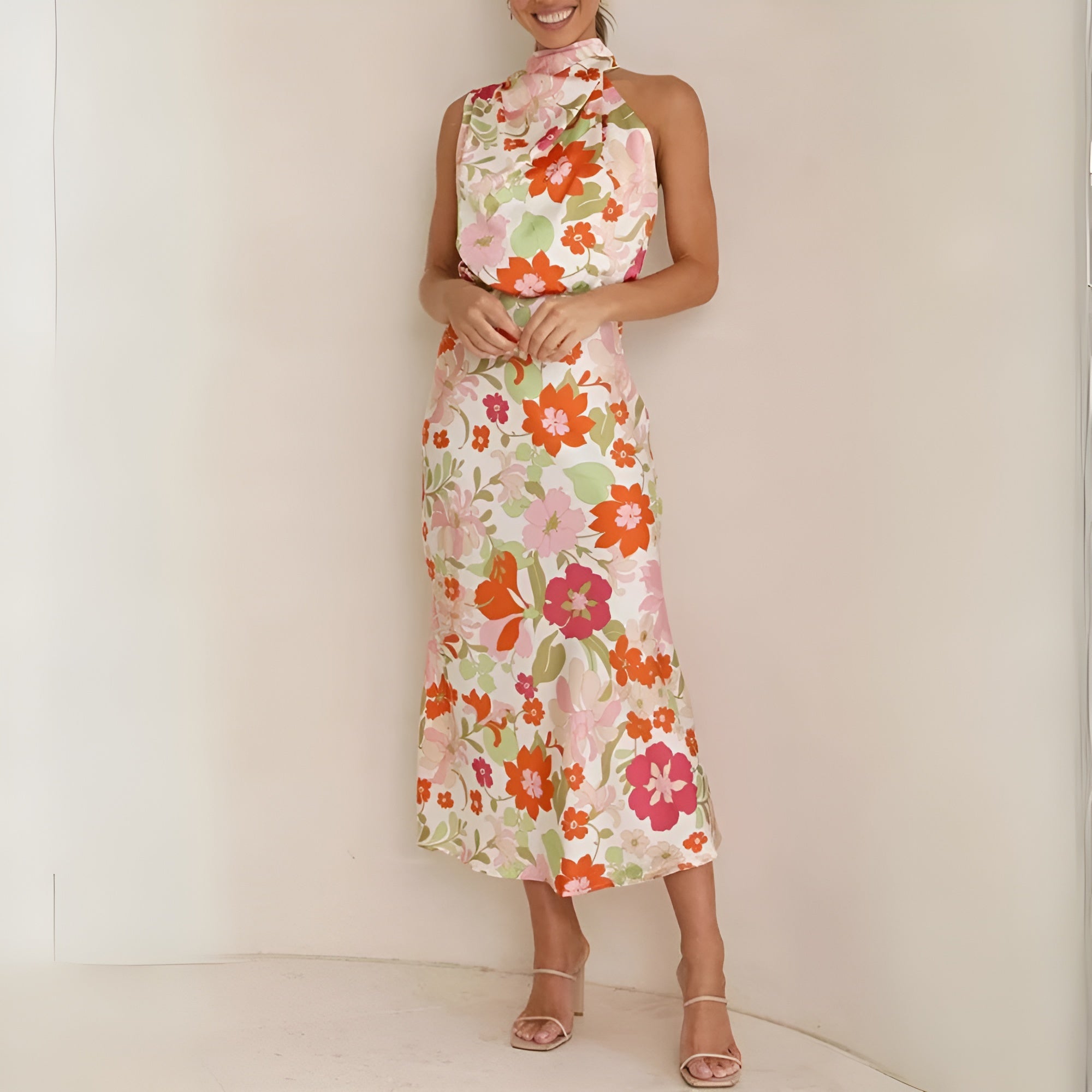 Dames Gala zomerjurk | Midi