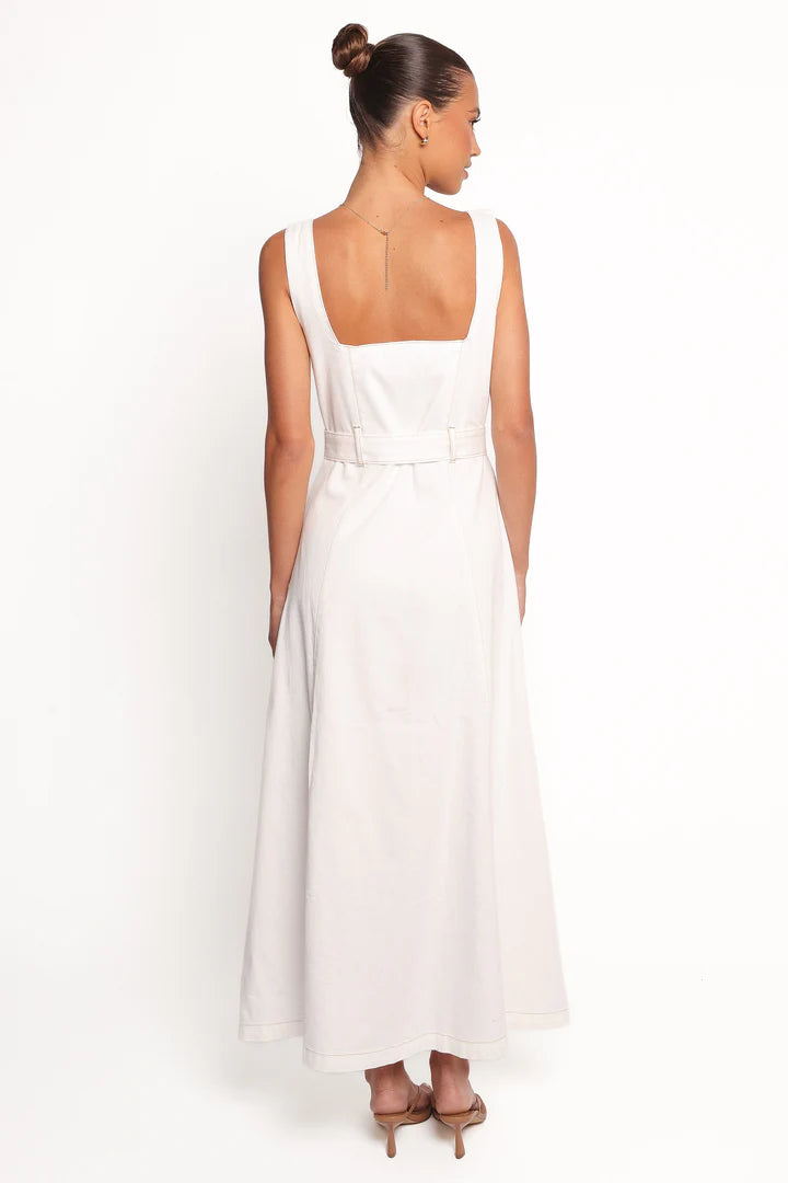 Abito estivo elegante da donna con chiusura a bottoni | Maxi