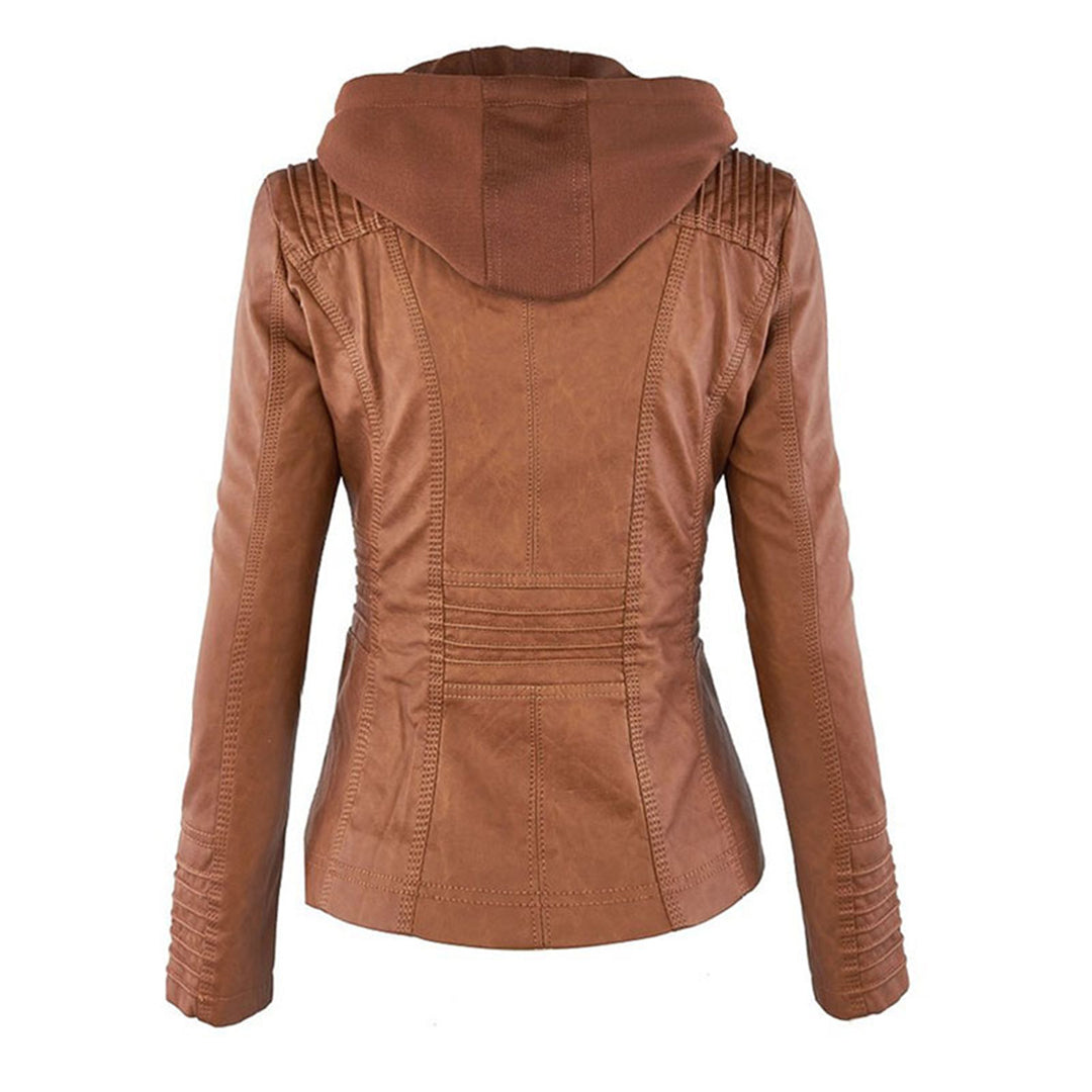 Dames Winter Jack | Kort, Imitatieleer