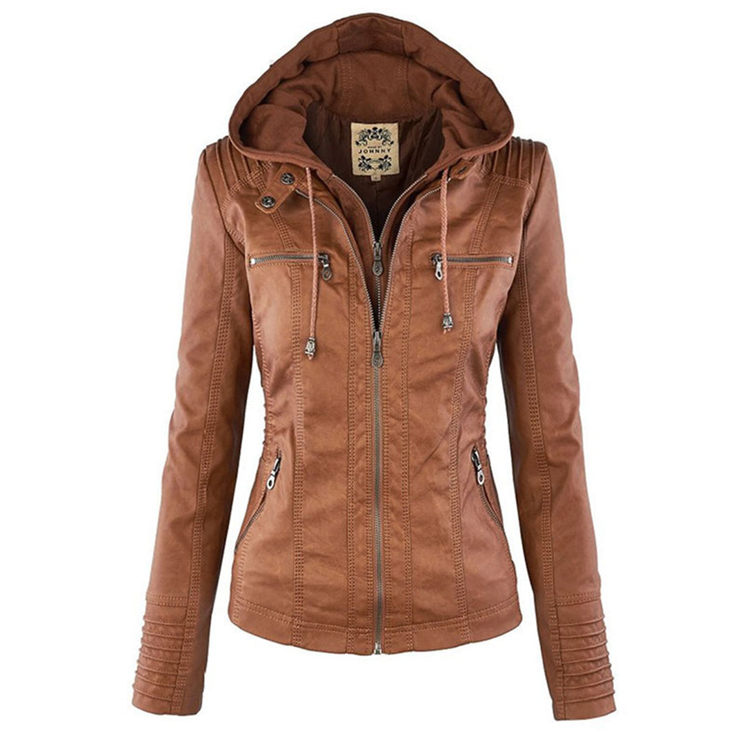 Dames Winter Jack | Kort, Imitatieleer