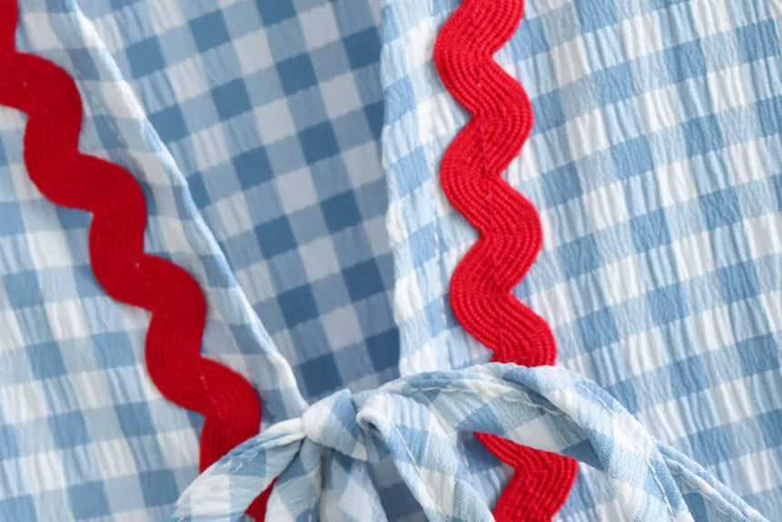 Dames Zomer Blouse | Langarm, Hartvormig Detail