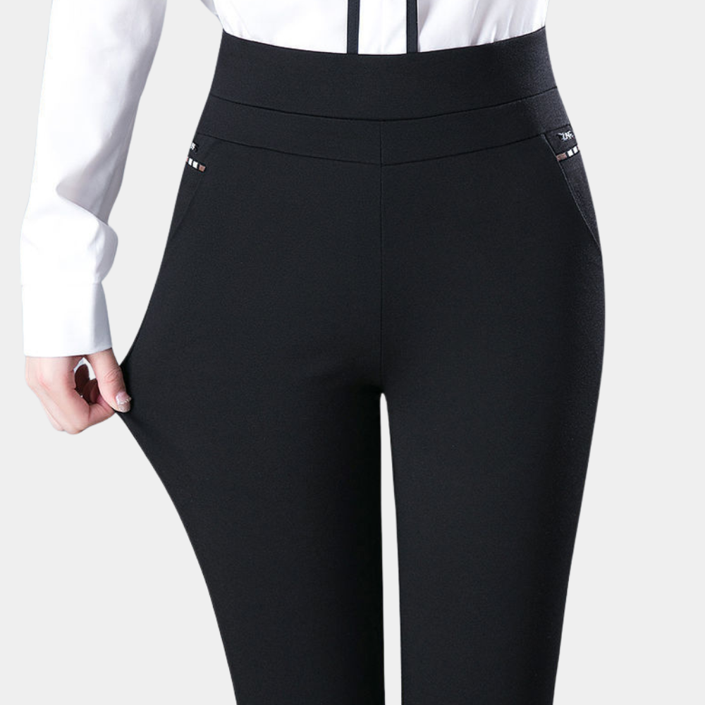 Dames Zomer Stretch Broek | Lang, Comfortabel