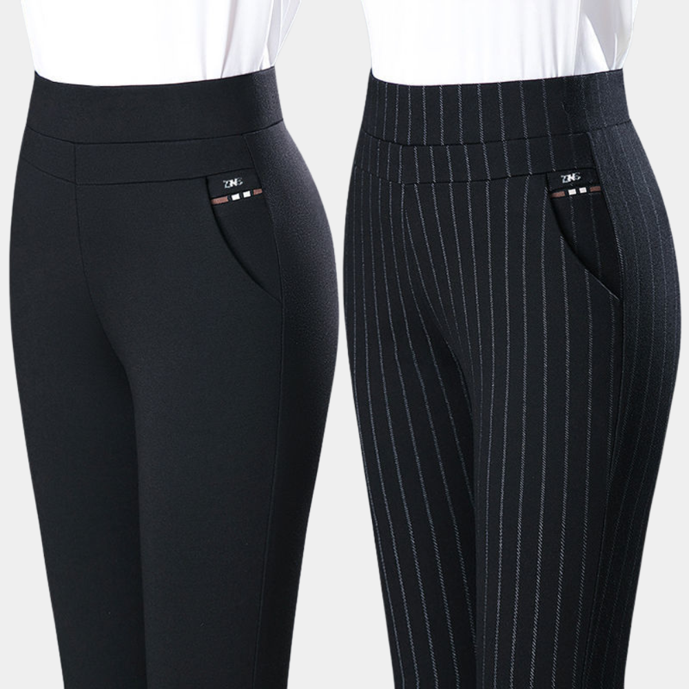 Dames Zomer Stretch Broek | Lang, Comfortabel