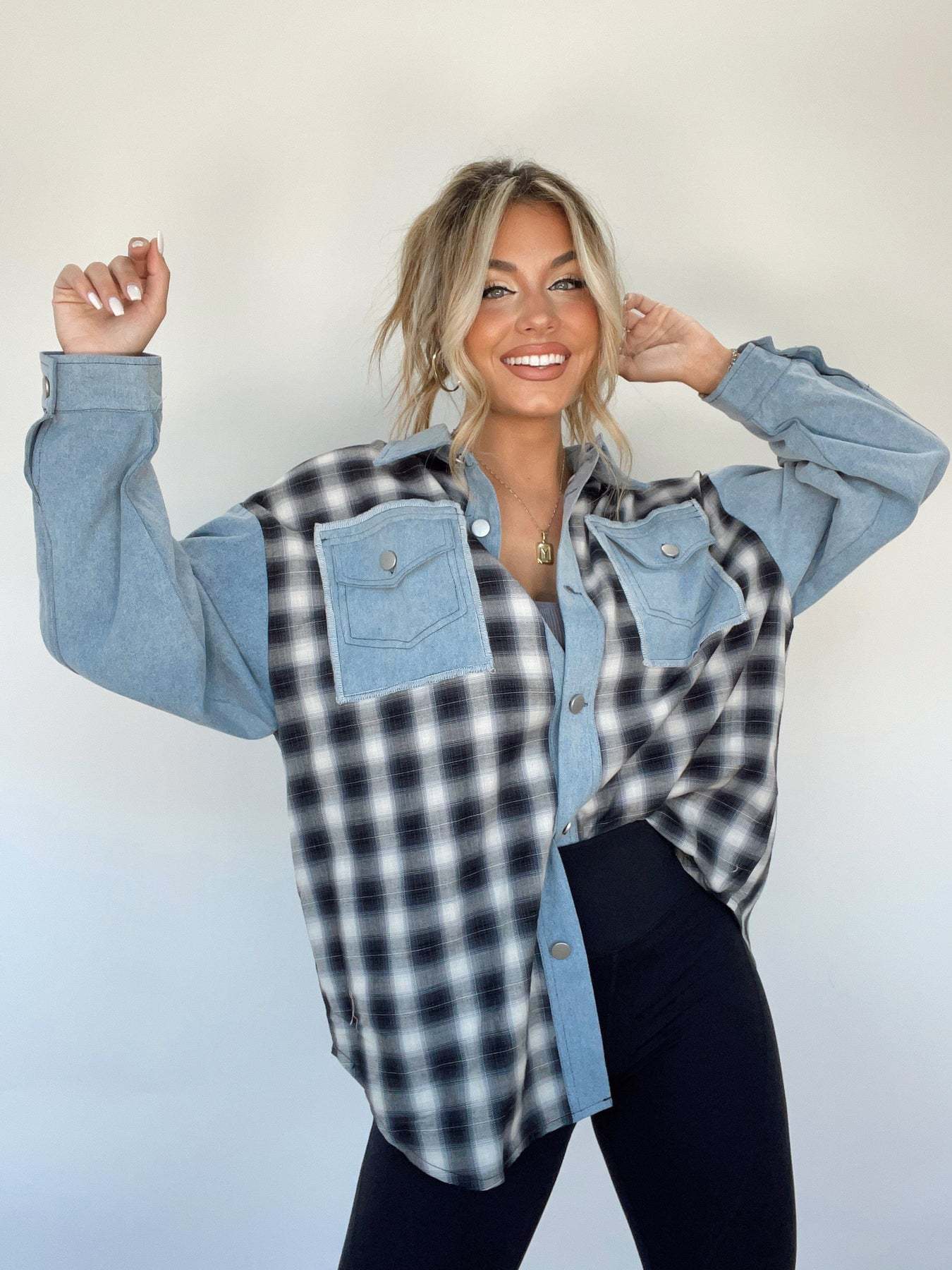 Dames Zomer Hemd | Langarm, Flanel