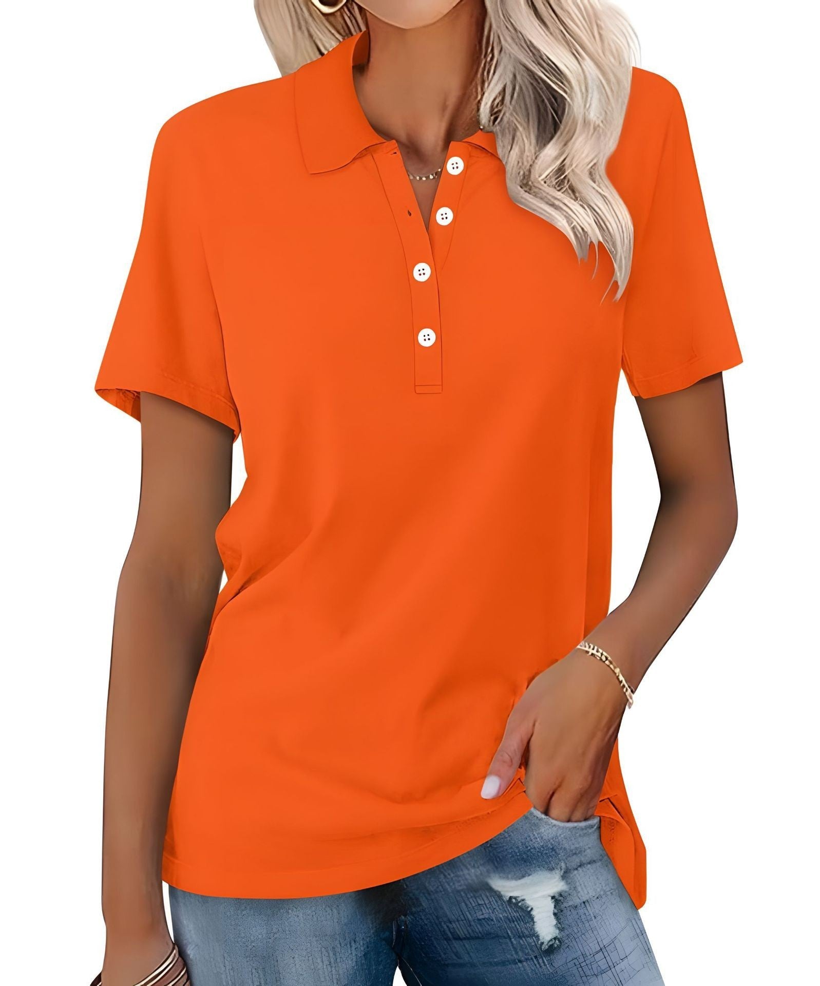 Dames Premiumkwaliteit Poloshirt – Tijdloos en Ademend Polo Shirt