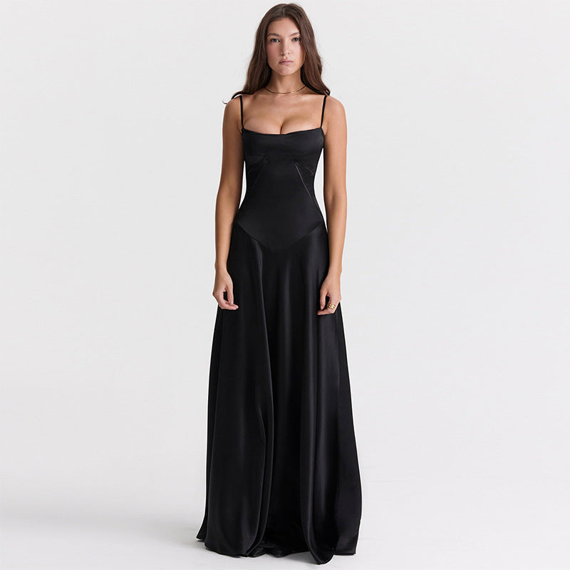 Dames Elegante avondjurk met uitsnijdingen | Maxi