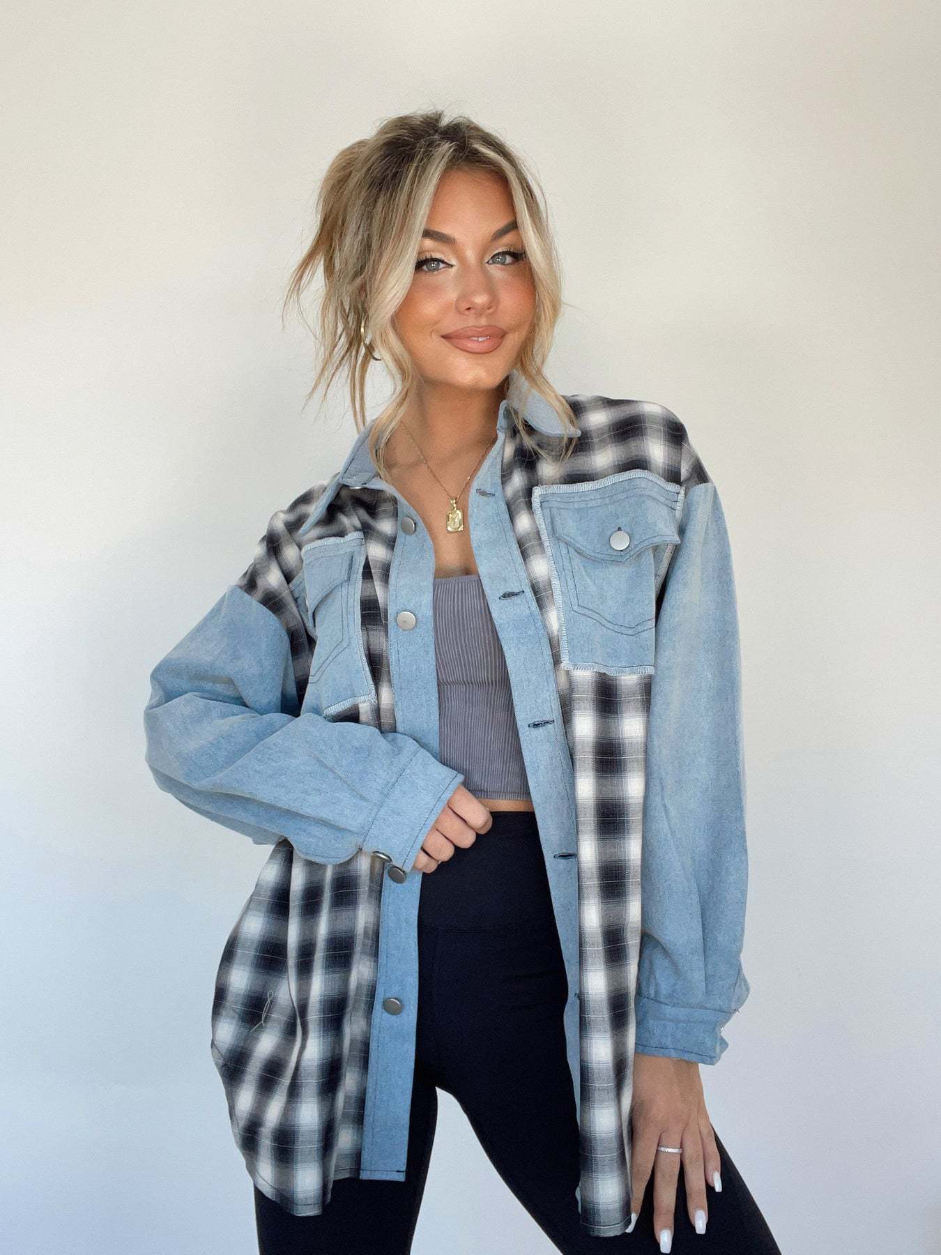 Dames Zomer Hemd | Langarm, Flanel
