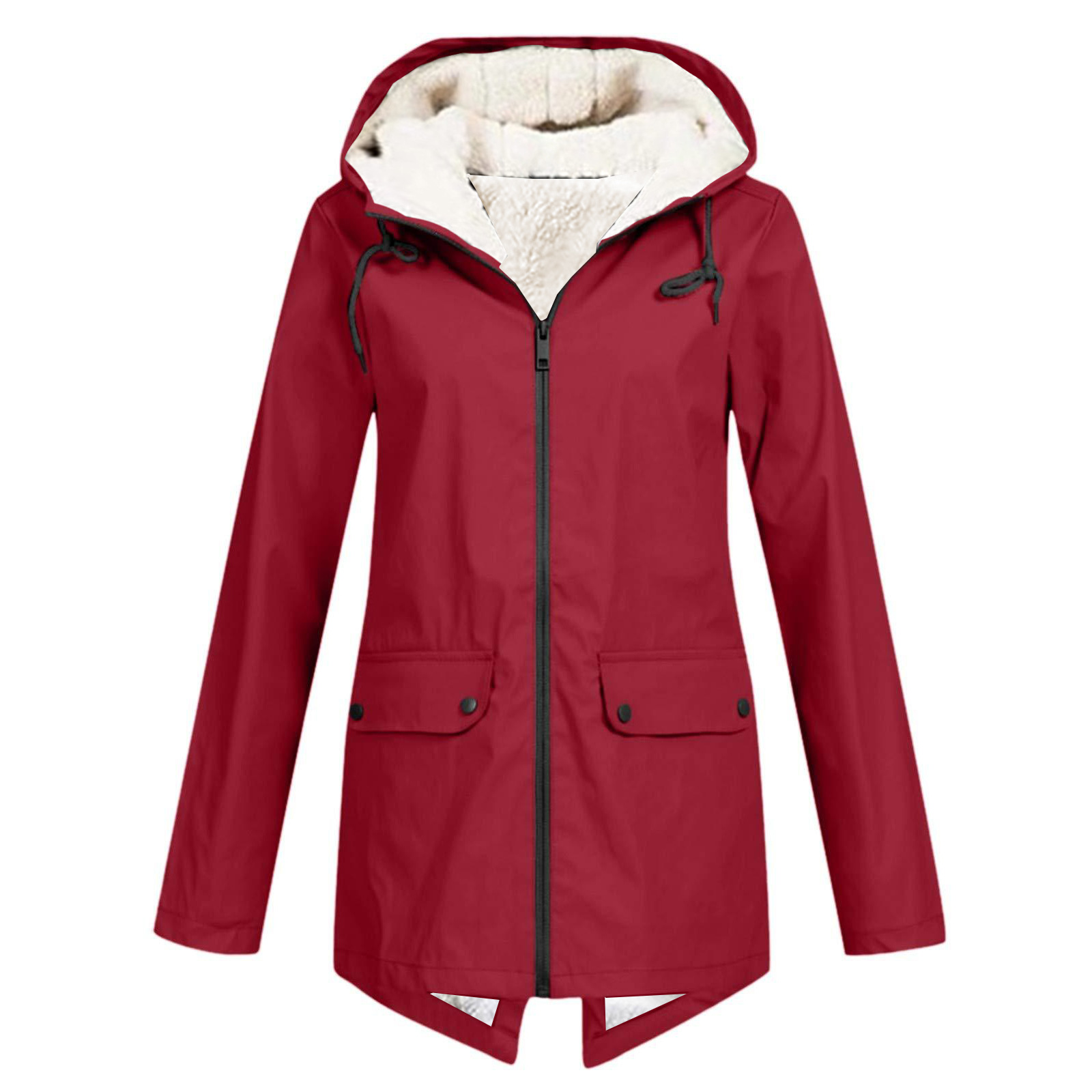 Dames Winter Parka | Lang, Met Teddyvoering