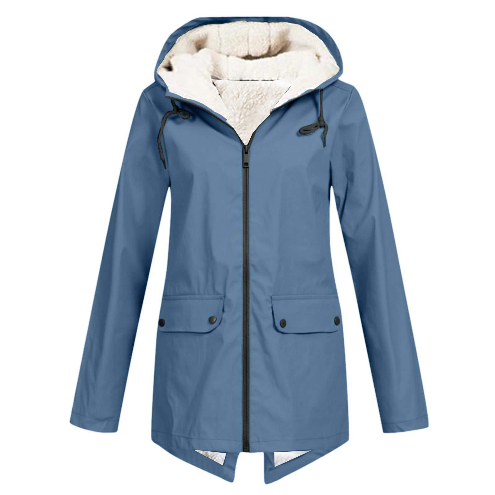 Dames Winter Parka | Lang, Met Teddyvoering