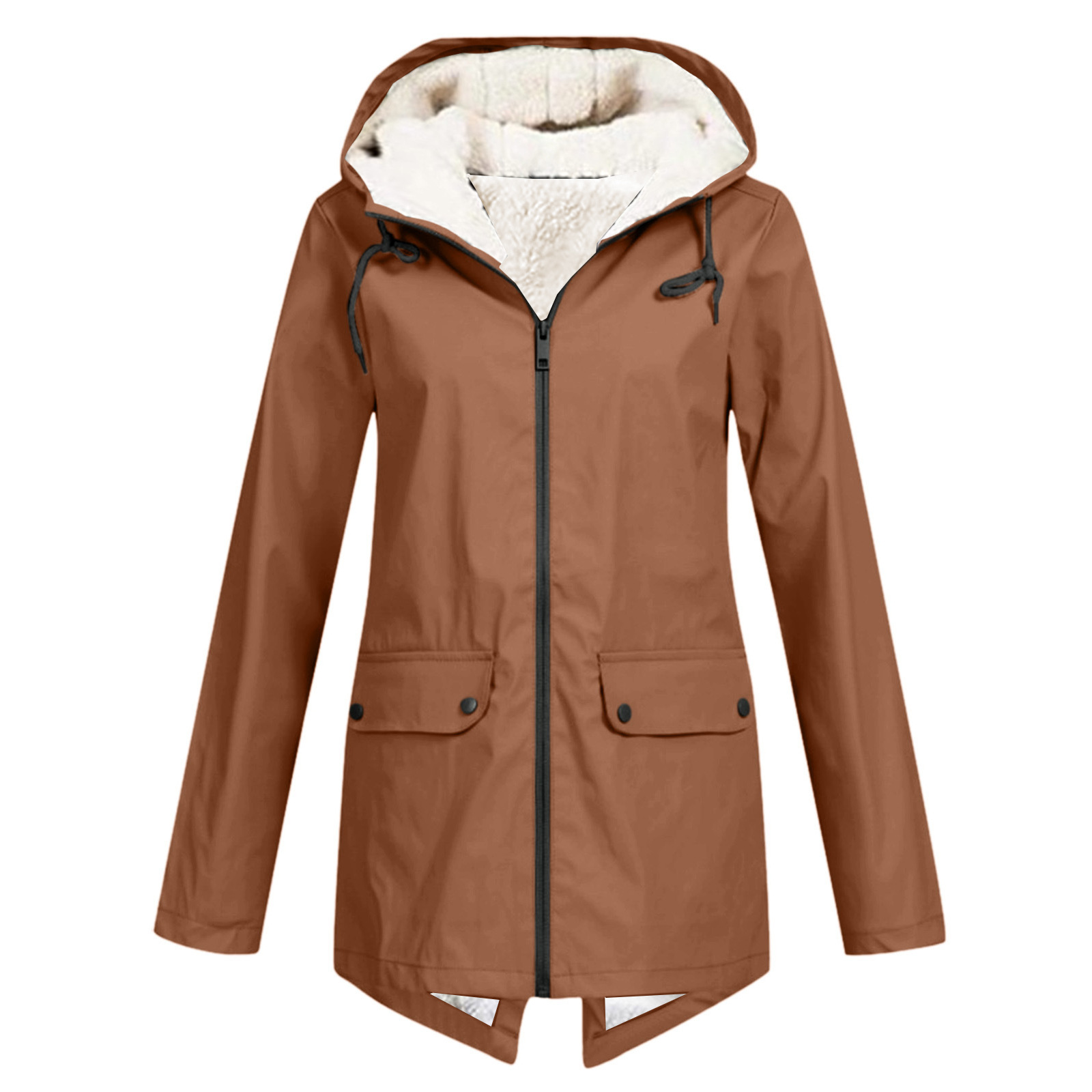 Dames Winter Parka | Lang, Met Teddyvoering
