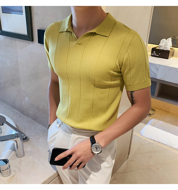 Heren Korte Polo | Sportieve Stijl