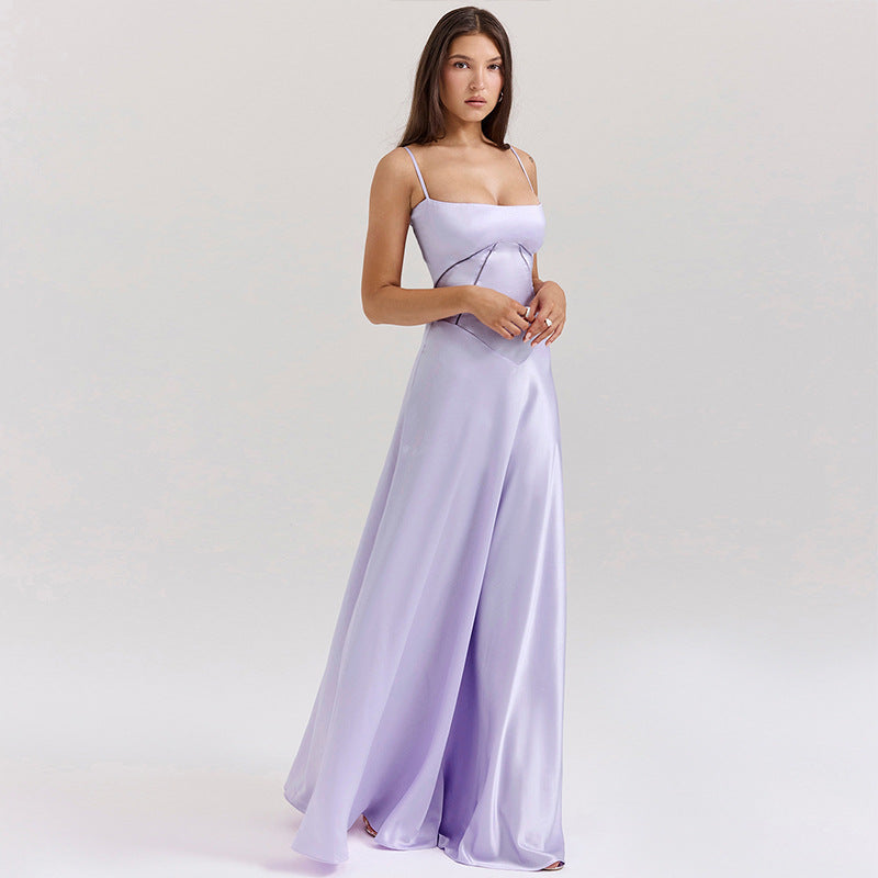 Dames Elegante avondjurk met uitsnijdingen | Maxi
